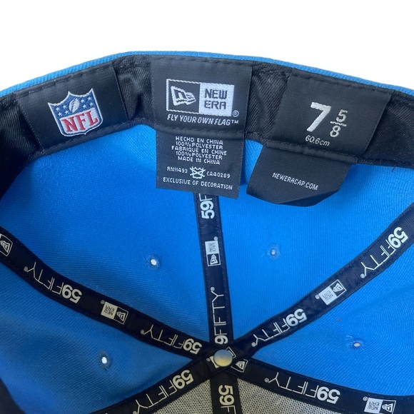 SAN DIEGO CHARGERS Retro  Logo New Era 5950 59Fifty NFL Fitted Cap Size 7 5/8 - Picture 5 of 5